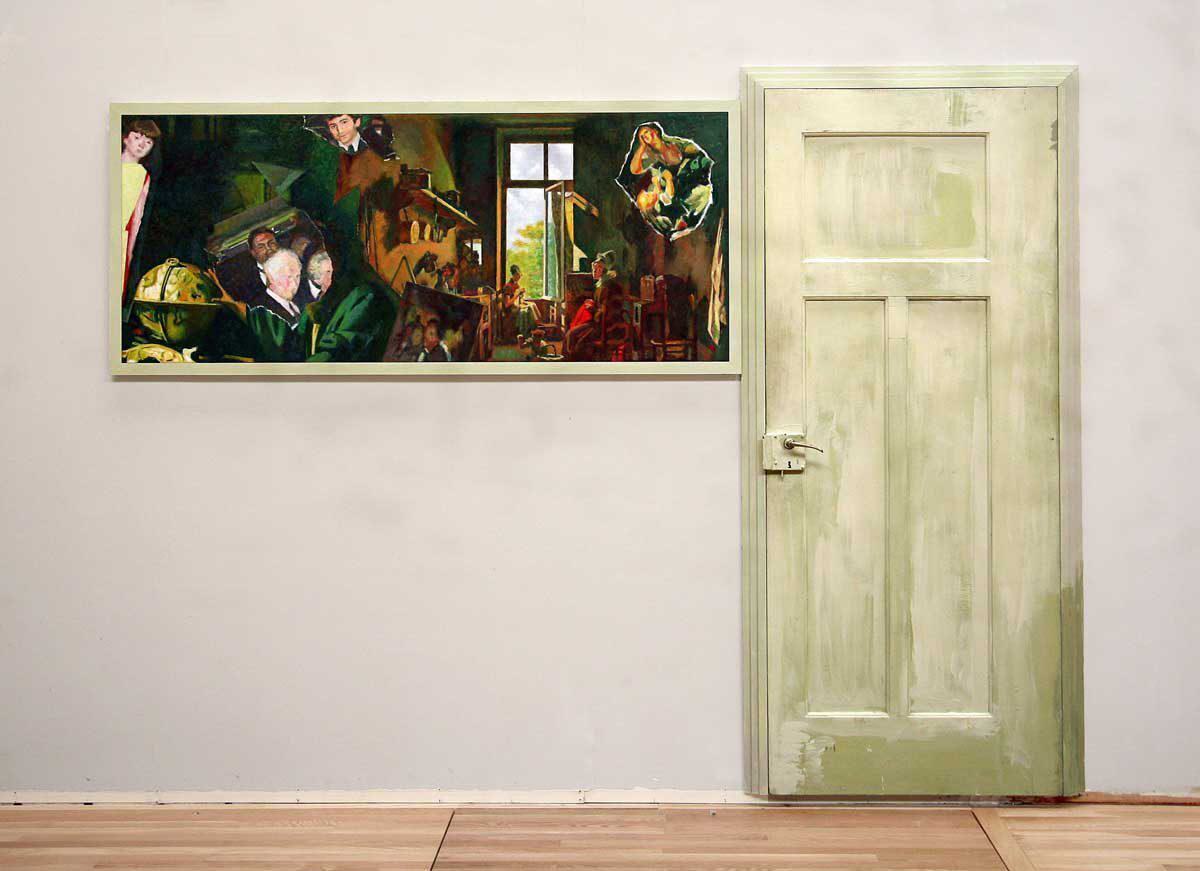 Painting with Door # 3