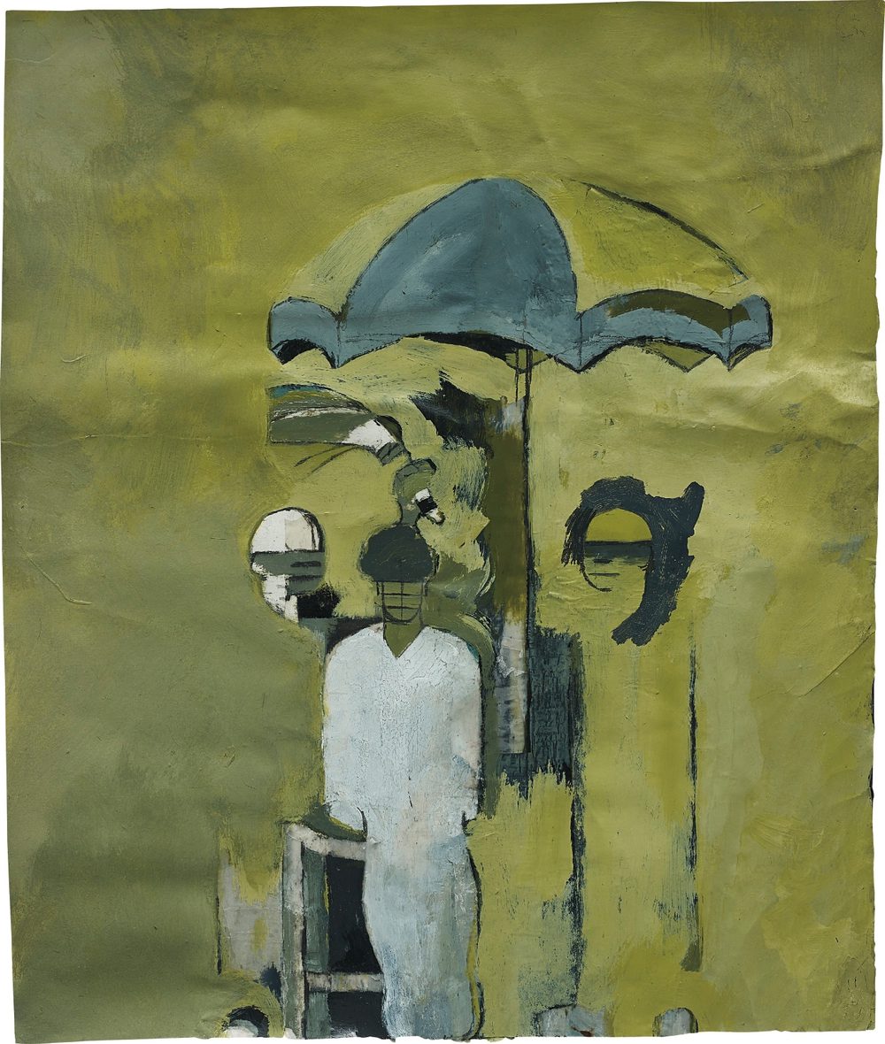 Green umbrella