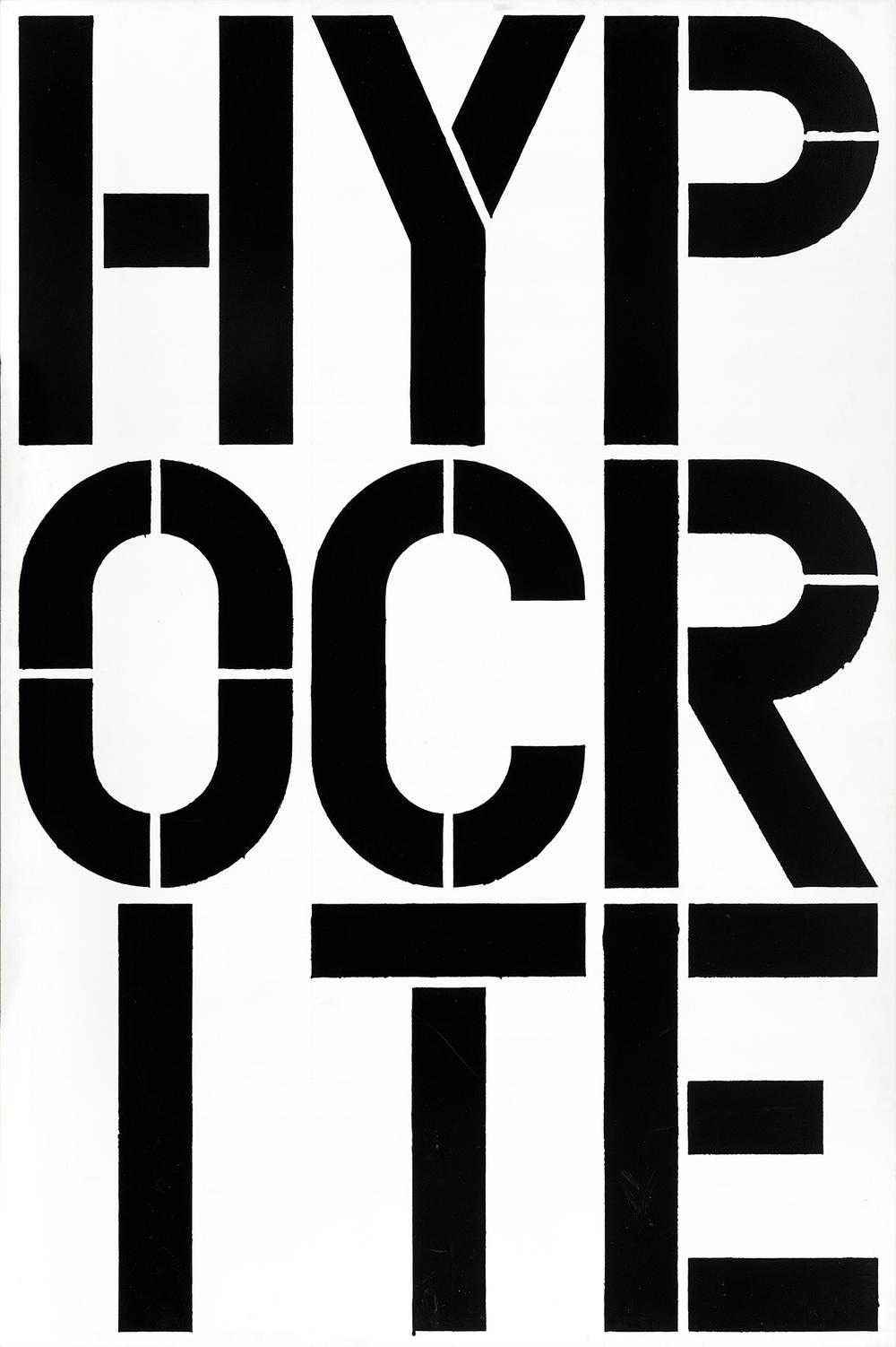 Untitled (P126) Hypocrite