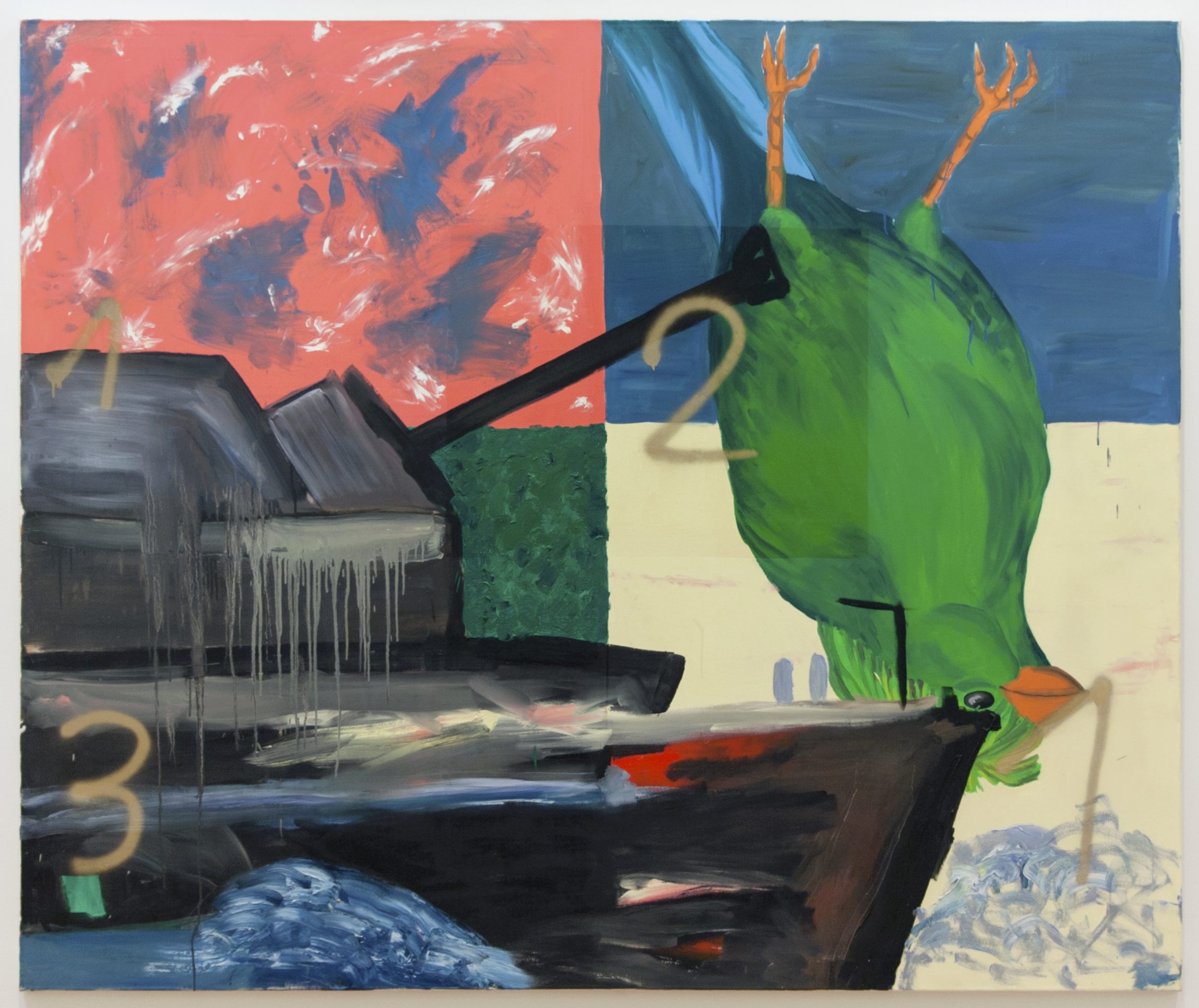 Untitled (Krieg Böse) - Martin Kippenberger